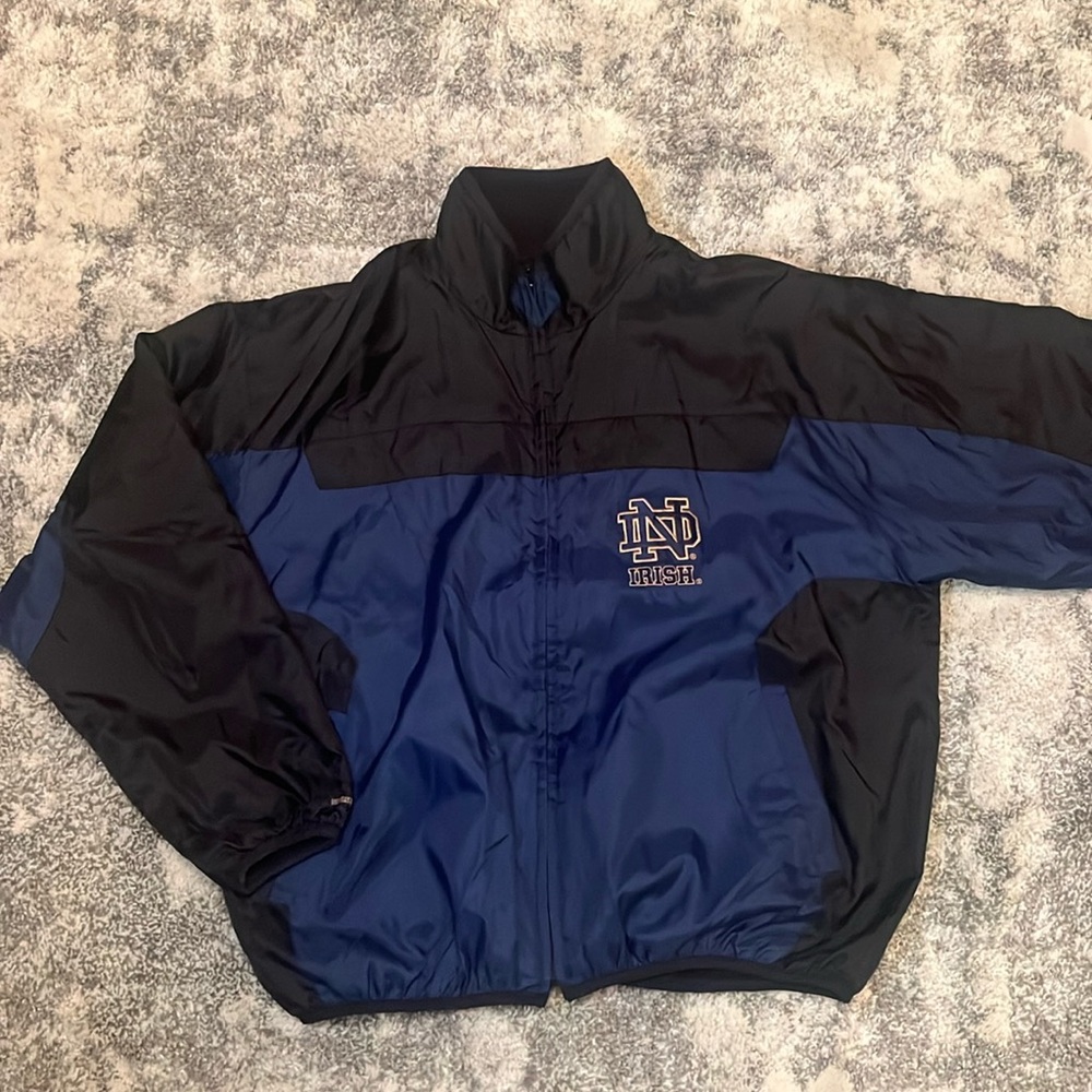 Notre Dame Reversible Jacket - Navy and Black